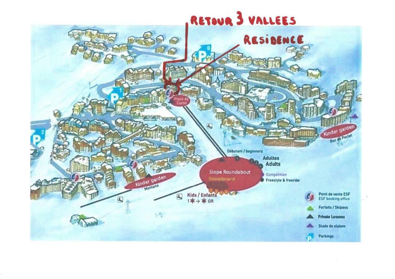 Résidence Eskival Val Thorens Esterno foto